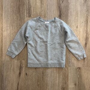 Hanna Andersson Bright Basics Sweatshirt Heather Gray 4